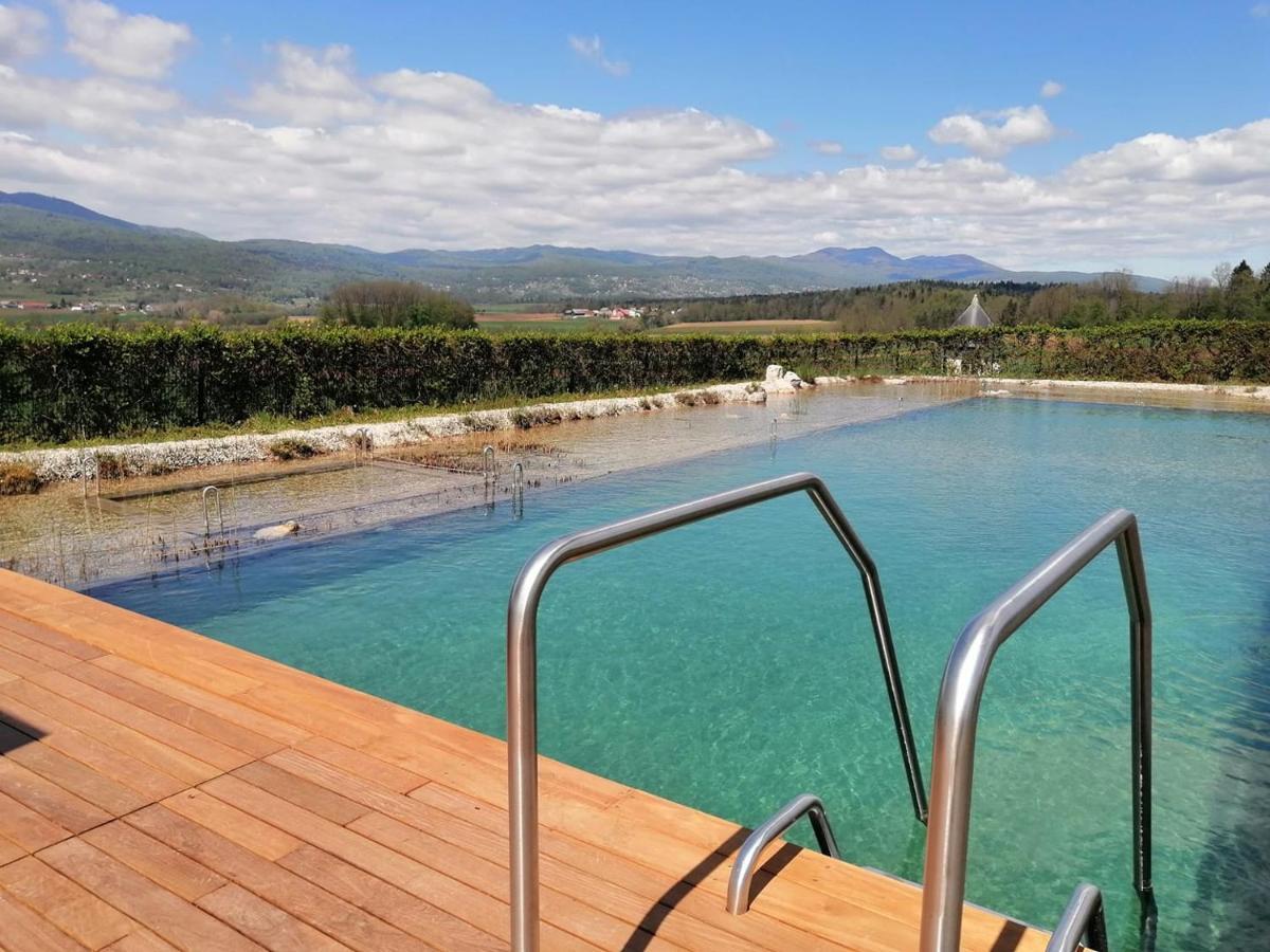 Glamping Maleric With Natural Pool Dragatuš المظهر الخارجي الصورة