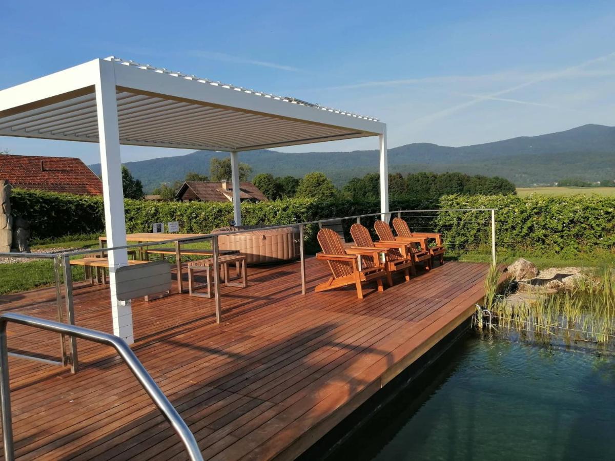 Glamping Maleric With Natural Pool Dragatuš المظهر الخارجي الصورة