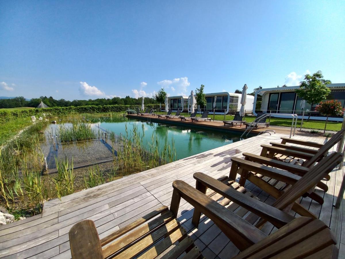 Glamping Maleric With Natural Pool Dragatuš المظهر الخارجي الصورة