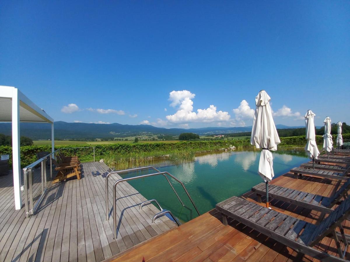 Glamping Maleric With Natural Pool Dragatuš المظهر الخارجي الصورة