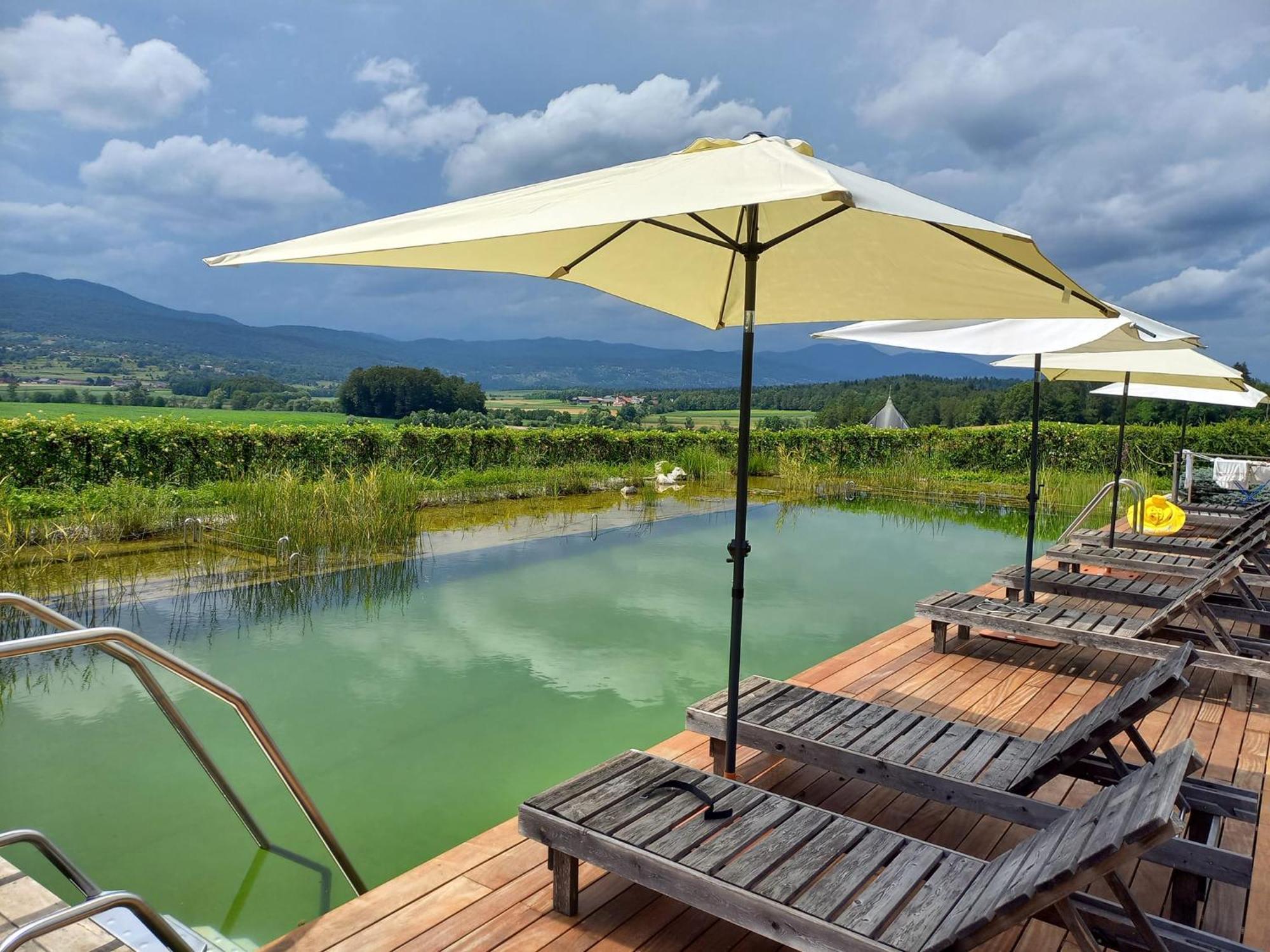 Glamping Maleric With Natural Pool Dragatuš المظهر الخارجي الصورة